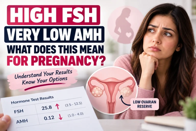 High FSH Very Low AMH